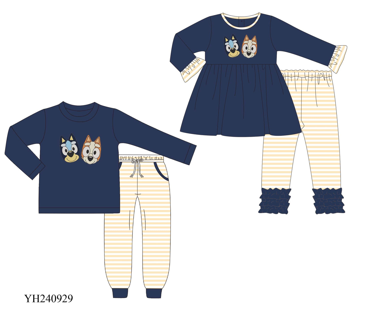 RTS Heeler friends boys pant set only