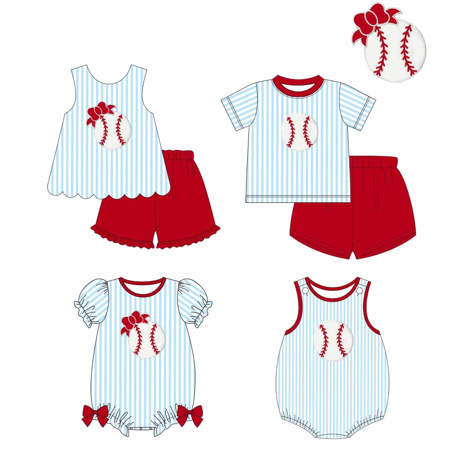 RTS spring homerun girls bubble only