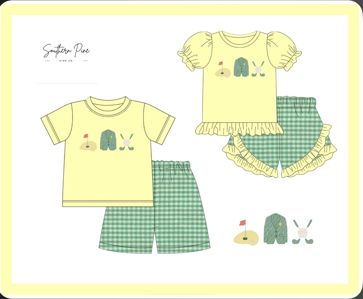 RTS golf cutie- girl sets only