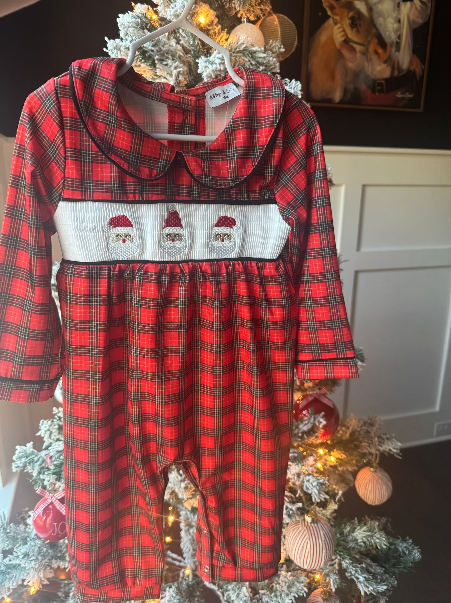 RTS Boys Christmas romper