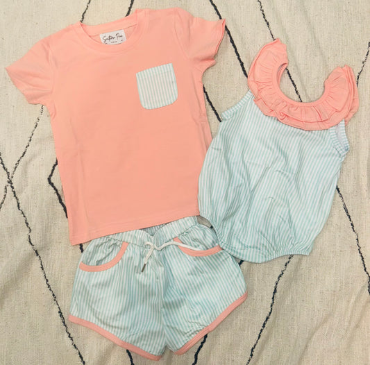 RTS striped summer sibling match