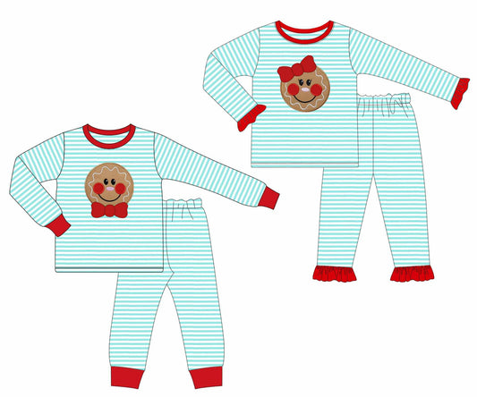 RTS Holiday appliqué pajamas