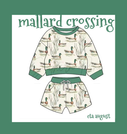 Mallard crossing