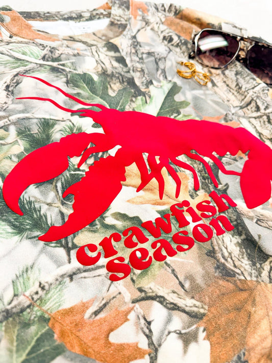 RTS crawfish season short sleeve tshirt