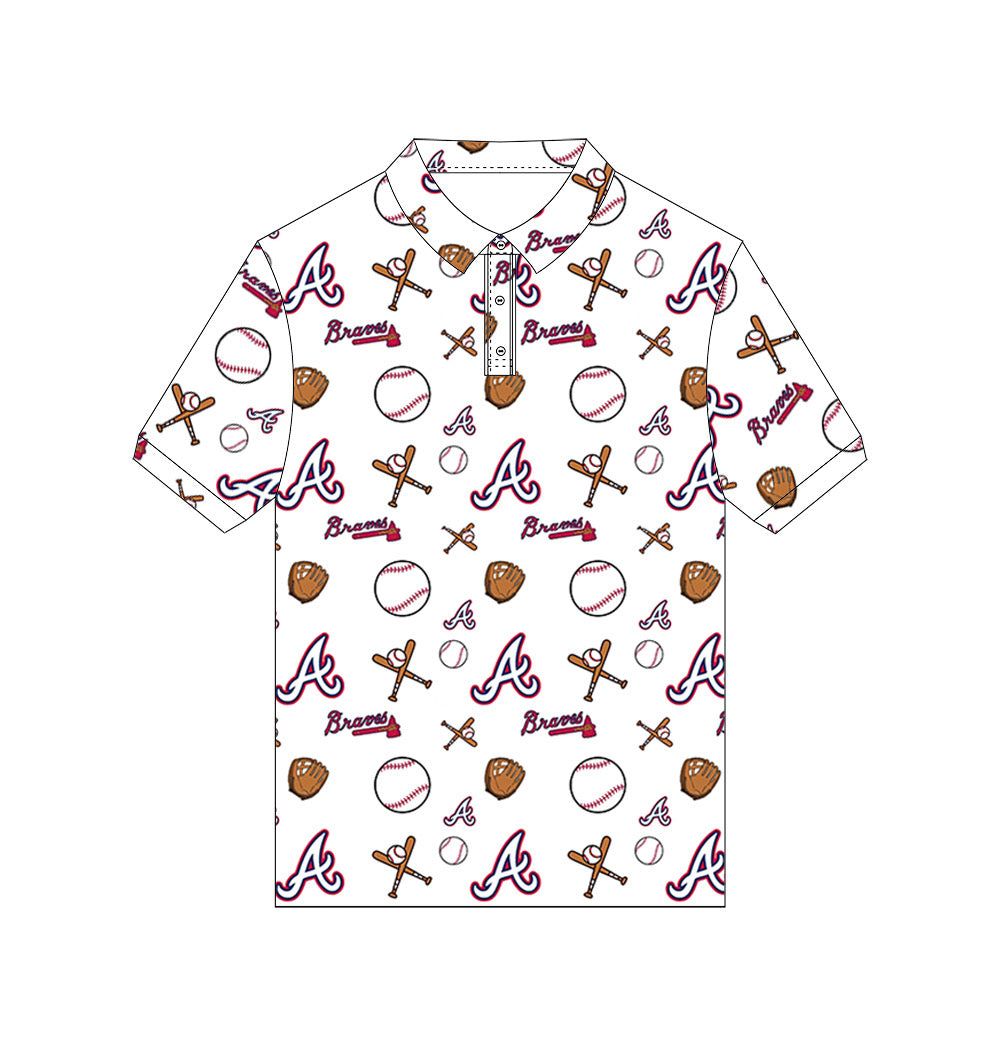 RTS EXTRAS Atlanta braves boys polo