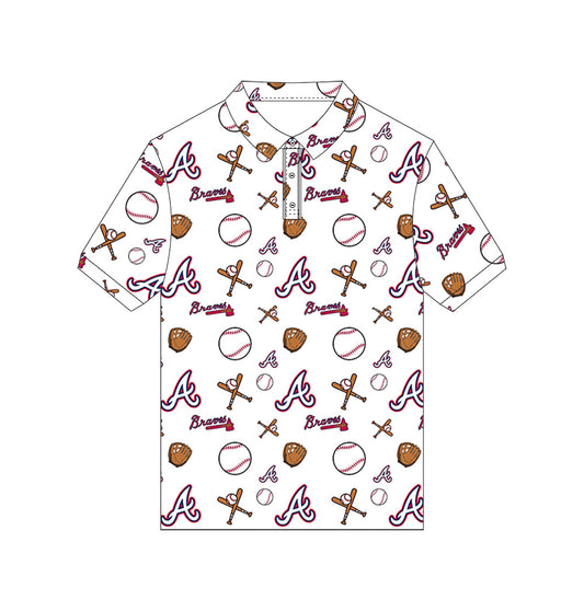 RTS EXTRAS Atlanta braves boys polo
