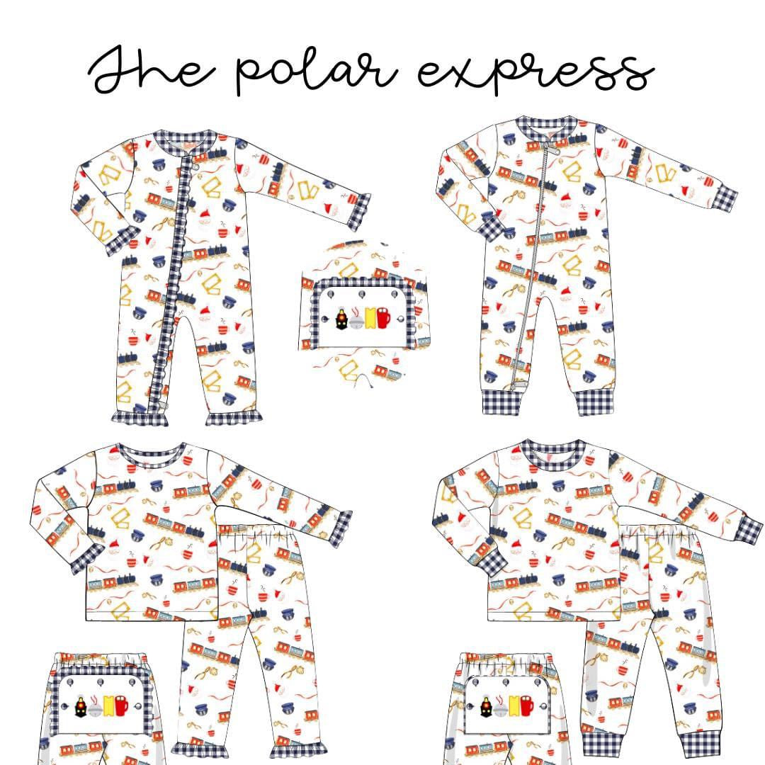 RTS polar express pajamas