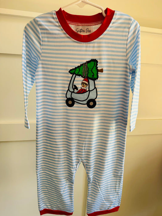 RTS Christmas cruising elf romper