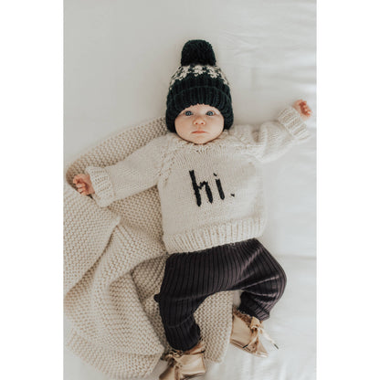 Hi. Crew Neck Sweater Baby & Toddler